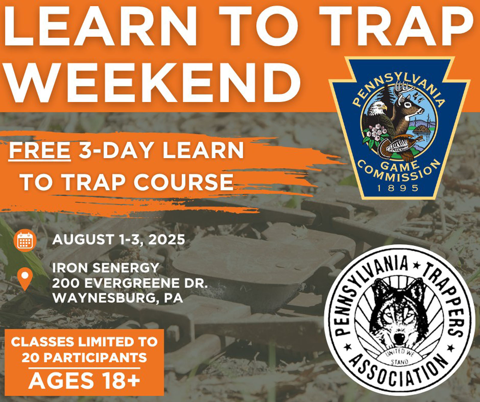 Iron Senergy Learn to Trap Event